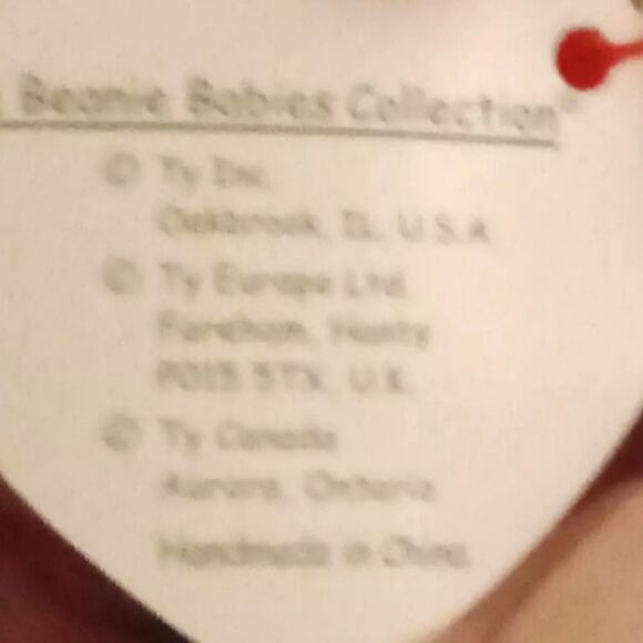 Ty Beanie Babies - Pouch Kangaroo 1996 *RARE, ERRORS* (Excellent, Retired, Baby - Picture 5 of 8